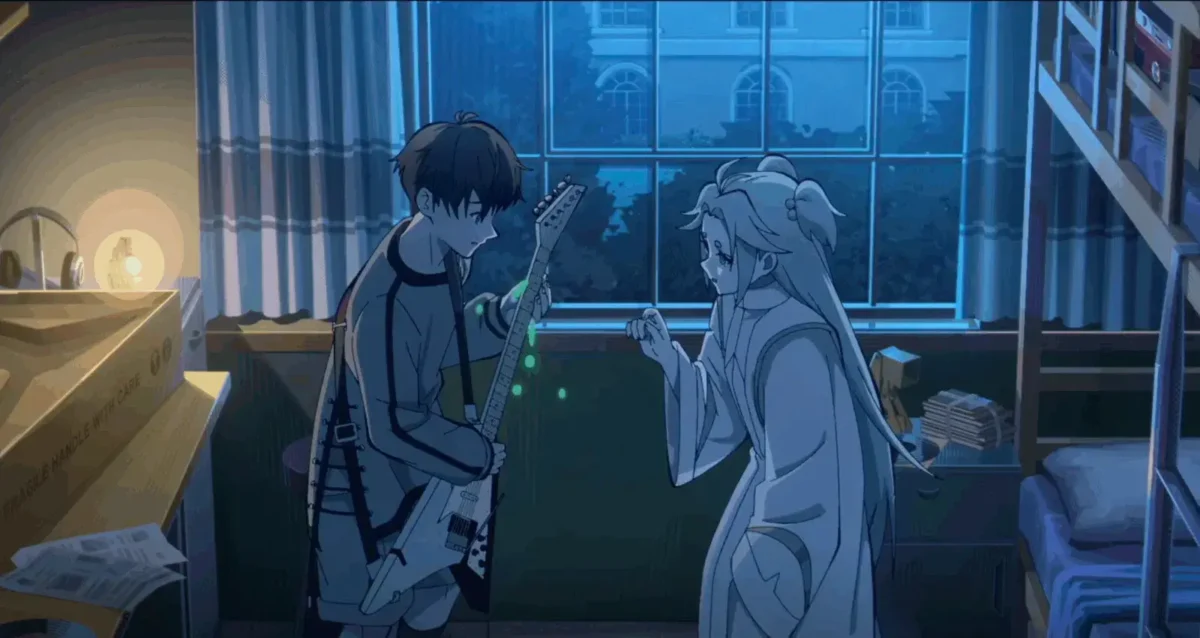 Момент из трейлера аниме Быть героем X